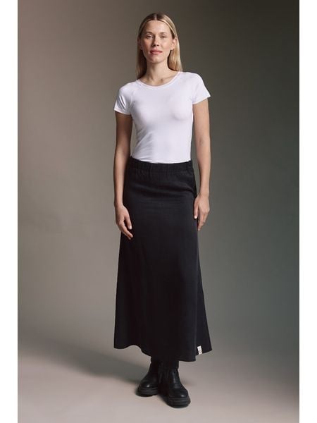 Cotton Candy Spódnica w kolorze czarnym rozmiar: XL. Czarne spódniczki damskie Cotton Candy, xl, bez wzorów, z podwyższonym stanem, maxi. Za 131.12 zł.