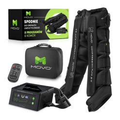 Długie Spodnie do regeneracji - Presoterapia Drenaż Limfatyczny, 6 komór. Spodnie sportowe damskie MOVO, m, do biegania. Za 1,199.99 zł.