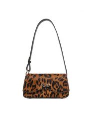 Guess Torebka HWLO75 29780 Beżowy. Brązowe torebki klasyczne damskie Guess, z aplikacjami, ze skóry, bez dodatków. Za 539.99 zł.