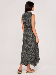 Apricot Sukienka w kolorze zielonym rozmiar: L. Zielone sukienki damskie Apricot, l, bez wzorów, z wiskozy, bez kołnierzyka, bez ramiączek, maxi. Za 137.10 zł.