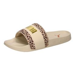 Puma Klapki Leadcat 2.0 Animal Flair 40288001. Białe klapki damskie Puma, bez wzorów, bez obcasa. Za 107.99 zł.