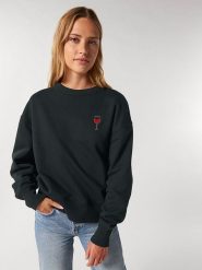 WOOOP Bluza w kolorze czarnym rozmiar: M. Czarne bluzy bez kaptura damskie Wooop, m. Za 98.42 zł.