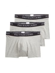 Polo Ralph Lauren Komplet bokserek 714835885005 Szary. Szare bokserki męskie Polo Ralph Lauren, bez wzorów, z bawełny. Za 159.99 zł.