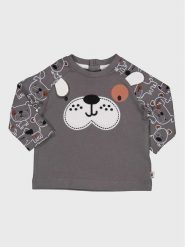Birba Trybeyond Bluzka 999 54018 00 Szary Regular Fit. Szare t-shirty chłopięce Birba Trybeyond, bez wzorów, z bawełny, bez ramiączek. Za 39.99 zł.