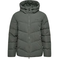 Kurtka puchowa Hummel. Czarne kurtki męskie HUMMEL, s, bez wzorów, z puchu, bez kaptura. Za 439.50 zł.