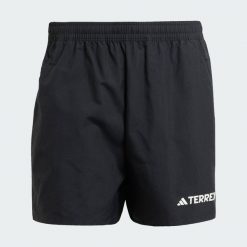 Szorty Terrex Multi. Czarne szorty męskie Adidas, bez kołnierzyka. Za 219.00 zł.
