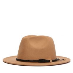 Kapelusz Guess. Brązowe kapelusze damskie Guess, z aplikacjami. Za 234.99 zł.