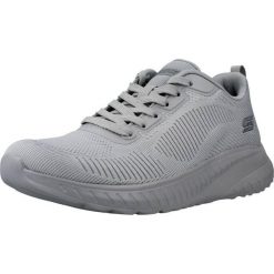 Buty do chodzenia damskie Skechers 117209LTGY. Szare buty sportowe na co dzień damskie Skechers, bez wzorów, z materiału, trekkingowe, Skechers Sport. Za 261.99 zł.