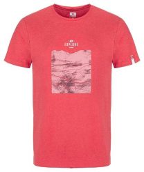 T-shirt męski Loap Belk różowy 2XL. Czerwone t-shirty męskie ÀLG, m, bez wzorów, z bawełny, bez kołnierzyka. Za 130.99 zł.
