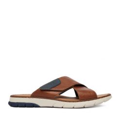 Klapki Rieker. Brązowe klapki i japonki męskie Rieker. Za 299.99 zł.