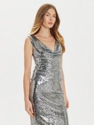 Artigli Bluzka ACCN000617 Srebrny Regular Fit. Szare topy sportowe damskie Artigli, bez wzorów, z syntetyku, bez ramiączek. Za 219.99 zł.