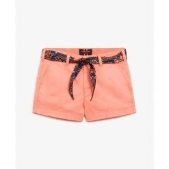 Damskie szorty chino Superdry. Brązowe szorty damskie Superdry., bez wzorów, eleganckie. Za 240.30 zł.