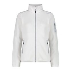 Bluza damska turystyczna CMP 3H14746. Białe bluzy z kapturem damskie CMP, na zimę, l, z materiału. Za 287.70 zł.