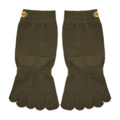 Skarpety długie Vibram Fivefingers. Zielone skarpetki męskie Vibram Fivefingers, bez wzorów. Za 49.99 zł.
