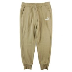 Second life - Spodnie dresowe męskie Puma - Stan bardzo dobry. Brązowe spodnie sportowe męskie Puma, z dresówki. Za 85.16 zł.