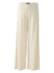 Miss Lagotte Spodnie w kolorze kremowym rozmiar: 38. Brązowe spodnie materiałowe damskie Miss Lagotte, bez wzorów, z materiału, z podwyższonym stanem. Za 153.71 zł.