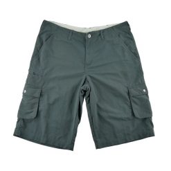 Second life - Columbia spodenki cargo męskie - Jak nowy. Szare szorty męskie Columbia, bez wzorów, z materiału, sportowe. Za 85.16 zł.