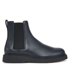 Sztyblety Calvin Klein. Niebieskie sztyblety męskie CALVIN KLEIN, bez zapięcia. Za 699.99 zł.