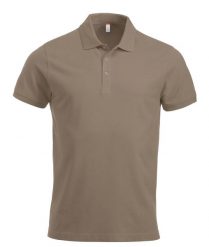Clique Classic Lincoln S/S — męska koszulka polo z bawełny, nowoczesny krój –. Brązowe koszulki polo męskie CLIQUE, m, bez wzorów, z bawełny, bez ramiączek. Za 121.85 zł.