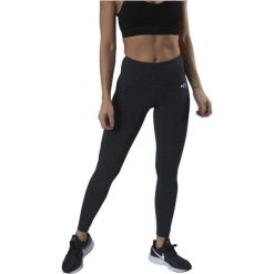 Damskie legginsy z wysokim stanem Kari Traa Julie. Czarne legginsy sportowe damskie Kari Traa, bez wzorów, z podwyższonym stanem, na fitness i siłownię. W wyprzedaży za 175.55 zł.