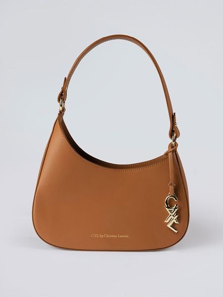 CXL by Christian Lacroix Skórzana torebka w kolorze jasnobrązowym - 26 x 14 x 8 cm rozmiar: onesize. Brązowe torebki klasyczne damskie CXL by Christian Lacroix, bez wzorów, z materiału, bez dodatków. Za 402.45 zł.