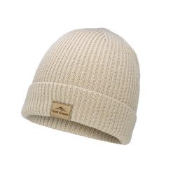 Czapka Beanie Unisex Fjord Nansen Hygge. Brązowe czapki męskie FJORD NANSEN, z dzianiny. Za 89.99 zł.