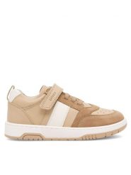 Lasocki Kids Sneakersy Mos CI12-3136-02(III)CH Beżowy. Brązowe buty sportowe dziewczęce Lasocki Kids, bez wzorów, ze skóry, bez zapięcia. Za 129.99 zł.