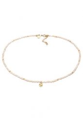 Elli PREMIUM Damski klasyczny elegancki choker z perły hodowlana słodkowodna z pozłacanego srebra 925 Sterling Silver Naszyjniki 1 ct. Szare naszyjniki damskie Elli PREMIUM, na co dzień, pozłacane. Za 498.99 zł.