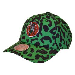 Czapka z daszkiem Mitchell & Ness NBA Boston Strapback - 6LUOMM20061-BCEKYGN. Czarne czapki męskie Mitchell & Ness, bez wzorów, sportowe. Za 89.00 zł.