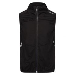 Bezrękawnik Męska Softshell Lankin VI. Czarne kamizelki męskie Regatta, m, bez wzorów, z softshellu, bez kaptura. Za 105.99 zł.