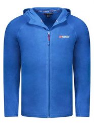Geographical Norway Kurtka polarowa "Tugood" w kolorze niebieskim rozmiar: 3XL. Niebieskie kurtki męskie Geographical Norway, xl, bez wzorów, z materiału, bez kaptura. Za 92.42 zł.