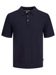 Jack & Jones Koszulka polo w kolorze granatowym rozmiar: S. Niebieskie koszulki polo męskie Jack & Jones, s, bez wzorów, bez ramiączek. Za 79.03 zł.
