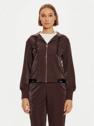Liu Jo Sport Bluza TF4256 J4751 Brązowy Regular Fit. Brązowe bluzy bez kaptura damskie Liu Jo Sport, s, bez wzorów, z syntetyku, bez ramiączek, bez kaptura. Za 579.99 zł.