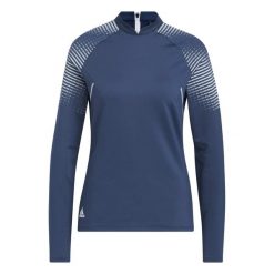 Damska koszulka z długim rękawem adidas Cold Rdy. Niebieskie t-shirty damskie Adidas, xl, bez wzorów, bez kołnierzyka. W wyprzedaży za 203.50 zł.