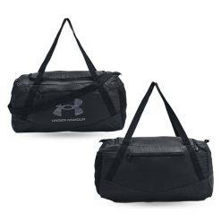 Torba sportowa Under Armour na siłownię, basen, trening 25 litrów. Czarne torby podróżne damskie Under Armour, bez wzorów. Za 191.65 zł.