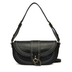 Torebka Liu Jo. Czarne torebki klasyczne damskie Liu Jo, bez wzorów, bez dodatków. Za 599.99 zł.