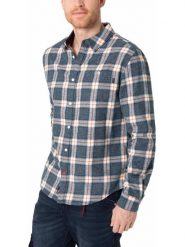 Timezone Koszula - Regular fit - w kolorze granatowym rozmiar: XL. Niebieskie koszule męskie Timezone, xl, bez wzorów, z bawełny, bez kołnierzyka, bez ramiączek. Za 146.45 zł.