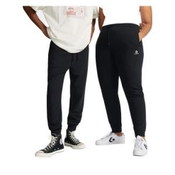 Odzież Unisex Converse. Czarna spodnie dresowe damskie Converse, bez wzorów. Za 228.99 zł.