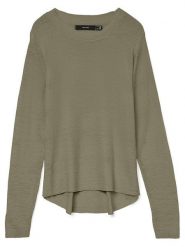 Vero Moda Sweter w kolorze zielonym rozmiar: M. Zielone swetry klasyczne damskie Vero Moda, m, ze splotem, bez kołnierzyka. Za 96.83 zł.