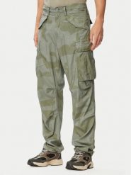 G-Star Raw Spodnie materiałowe MA1 Cargo D26945-E520 Zielony jasny Tapered Fit. Zielone spodnie materiałowe męskie G-Star, bez wzorów, z materiału, retro. Za 507.99 zł.