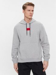 Hugo Bluza Daratschi214 50458700 Szary Regular Fit. Szare bluzy bez kaptura męskie Hugo, l, z bawełny. Za 419.00 zł.