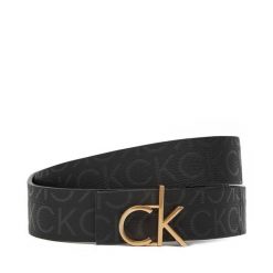 Pasek Damski Calvin Klein. Czarne paski damskie CALVIN KLEIN, bez wzorów. Za 189.99 zł.