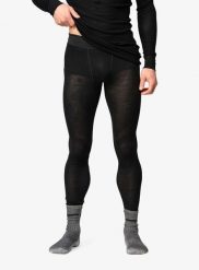 Legginsy termoaktywne Devold Wool Mesh 190 Longs. Czarne bielizna termoaktywna męska Devold, l, bez wzorów, z meshu. Za 467.49 zł.