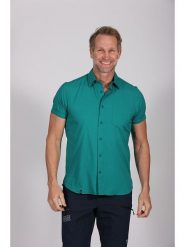 Maul Sport Koszula funkcyjna "Coesfeld II" w kolorze turkusowym rozmiar: 52. Niebieskie koszule męskie Maul Sport, bez wzorów, z materiału, bez kołnierzyka, bez ramiączek. Za 130.99 zł.