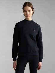 Napapijri Bluza "Nina" w kolorze czarnym rozmiar: XL. Czarne bluzy bez kaptura damskie Napapijri, xl, z bawełny. Za 96.60 zł.