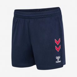 Spodenki do piłki ręcznej damskie Hummel. Szorty damskie HUMMEL, bez wzorów, z poliesteru, sportowe. Za 39.99 zł.