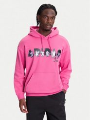 Adidas Bluza Jeremy Scott Pride JL7625 Różowy Oversize. Czerwone bluzy bez kaptura męskie Adidas, m, z bawełny. Za 309.99 zł.
