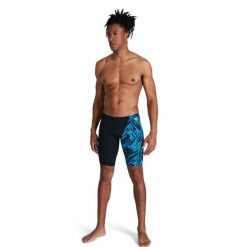 Spodenki kąpielówki męskie Speedo Allover V Jammer. Czarne kąpielówki męskie Speedo, m, bez wzorów, do pływania. Za 244.77 zł.