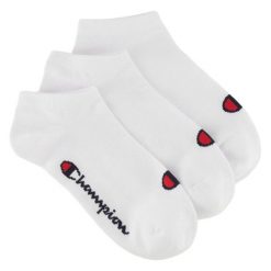 Skarpetki Do Kostek Męskie WW001 3pak. Białe skarpetki męskie CHAMPION, bez wzorów. Za 63.99 zł.