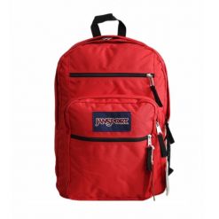 Plecak szkolny na uczelnię JanSport Student Backpack 34L - EK0A5BAHN58. Czerwone plecaki damskie JanSport, bez wzorów, młodzieżowe. W wyprzedaży za 225.80 zł.
